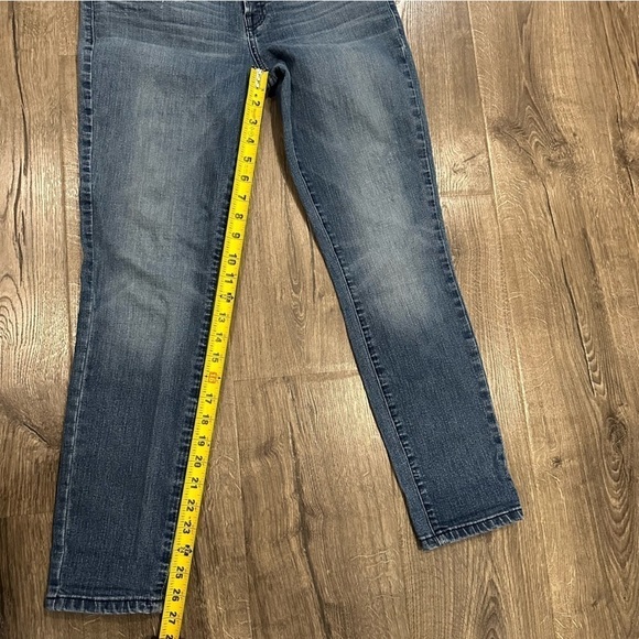 Guess Jeans Vintage 90s Womens Tapered Mid Rise Distressed 29 Medium Wash - Picture 8 of 16